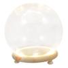 HOOTNEE Bohemian Decor Glass Cover Ornaments Garden Cloche Dome Preserved Flower Glass Cover view 1