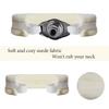 3 Piece Tracheostomy Tube Holder Adjustable Tracheotomy Intubation Securement Tape Tracheotomy Securemen,Reusable Tracheotomy Tie for Post Neck Surgery (Rice-White) view 3