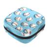 Baseball Ball Background Sanitary Napkin Storage Bag, Portable Menstrual Pad Bag for Teen Girls Tampons Sanitary Pads for Women Ladies view 1