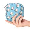 Baseball Ball Background Sanitary Napkin Storage Bag, Portable Menstrual Pad Bag for Teen Girls Tampons Sanitary Pads for Women Ladies view 4
