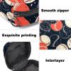 Baseball Ball Background Period Bag, Sanitary Napkin Storage Bag, Portable Period Bags for Teen Girls Period Small Pouch Pad Bag for Feminine Products view 3