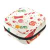 Candy Christmas Sanitary Napkin Storage Bags Menstrual Cup Pouches Nursing Pad Holder Tampon Bags view 1