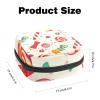 Candy Christmas Sanitary Napkin Storage Bags Menstrual Cup Pouches Nursing Pad Holder Tampon Bags view 2