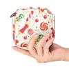 Candy Christmas Sanitary Napkin Storage Bags Menstrual Cup Pouches Nursing Pad Holder Tampon Bags view 4