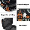Cute Vector Set with Halloween Illustrations 2_120 Sanitary Napkin Storage Bag, Portable Menstrual Pad Bag for Teen Girls Tampons Sanitary Pads for Women Ladies view 3