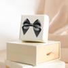 100 PCS Bows for Gift Wrapping, 2.75" Satin Ribbon Bows with Double-Sided Tape, Small Bows for Crafts, Bow Decor, Mini Bows Decorations for Party Baby Shower Birthday Wedding (White) view 2