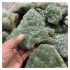 UDWTMTPRT Natural Crystal Rough Real Natural Raw Green Prehnite Quartz Crystal Mineral Specimens Rough Grape Stone Agate Ore Folk Collectibles(250-290g) view 4