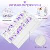 25 Pack Disposable Mop Pads for PowerMop Multi-Surface Floor Mop, Mopping Pad Refills for Floor Cleaning view 3