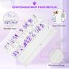 30 Pack Disposable Moping Pads Refills for Power Mop Multi-Surface Mop and for PowerMop Wood Mop, Replacement Mop Pads for Floor Cleaning view 3