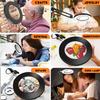 15X Magnifying Glass with Light, Table Lamp with Stand and Clamp, 2-in-1 LED Desk Lamp with Magnifier, 3 Color Modes, 72 LEDs, Real Glass Lens for Close Works, Craft, Hobby, Painting, Reading, Repair view 4