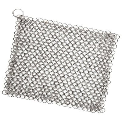 Fxzqgnh Tough Cast Iron Cleaner - Stainless Steel for Small Kitchenware, Small
