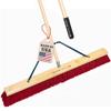 1-Pack - 36" Soft/Fine Sweep Indoor Push Broom with 60" Handle. Ideal for Epoxy & Polished Floors. Durable American Made Steel Brackets-All Stainless Steel Hardware. No Plastic. 100% USA Made view 1