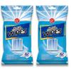 84 Glass Pre Moistened Wipes Clean Window Mirror Surface Streak Free 5.9"X7.9" 42 Count, Pack of 2 Use on Mirrors Glass Tables Windows Kitchen Home Auto Resealable Package All Purpose Wipe Cleaning view 1