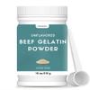 18 oz Beef Gelatin Powder Unflavored, Natural Thickener, Rich in Collagen, Used in Jellies, Puddings, Candies, Dairy Products, Jams and Other Foods view 1