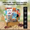 Macho Man Snack Pack Jerky Gift Box - High Protein Snacks for Men, Curated Beef Jerky Assortment Gift Box for Men, Husband, Dad, Boyfriend, Low Carb Keto view 2