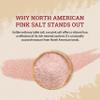 52USA North American Pink Salt, Fine Grain, 1 lb, Rich in Trace Minerals, Kosher, Salt for Grinder Refill, Gluten Free, All Natural Sea Salt, Perfect for Cooking & Seasoning view 3
