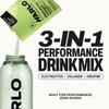 Harlo Electrolytes Powder with Creatine  Sachet Sampler | High Sodium Hydration for Intense Training | Zero Sugar | Includes Collagen | Salty by Design | 4-Flavor Trial (4 Sachets) view 2