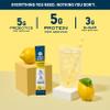 Bare Bones Lemonade Elevated Drink Mix | Light & Flavorful | Gluten-Free & Naturally Sweetened | On-the-Go Stick Single-Serve Packs Powdered Refreshment | 5g Protein | 16 Packets (.60 oz) view 4
