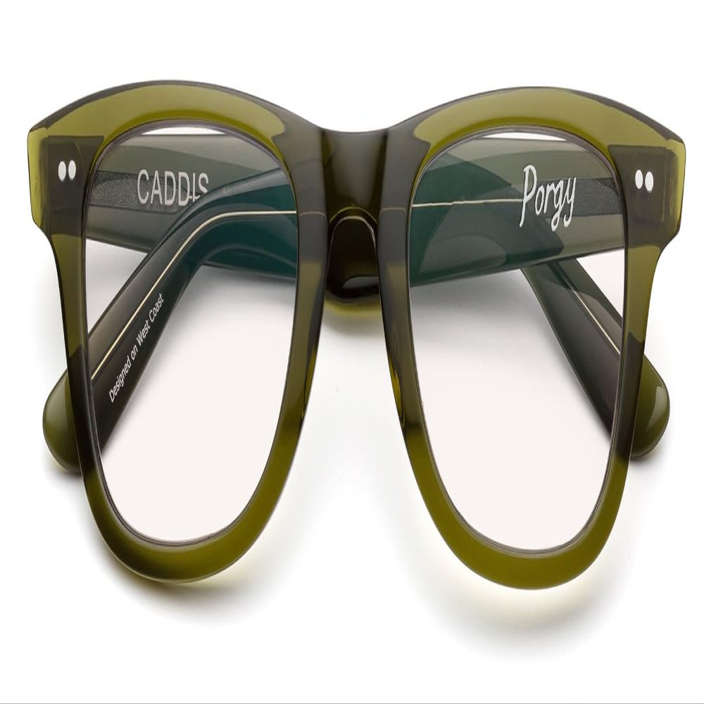 CADDIS Porgy Backstage Reading Glasses - Heritage Green - 2.75
