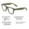 CADDIS Porgy Backstage Reading Glasses - Heritage Green - 2.75 view 2