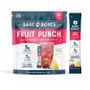 Bare Bones Fruit Punch Elevated Drink Mix | Collagen & Prebiotics | Gluten-Free & Naturally Sweetened | On-the-Go Stick Single-Serve Packs Powdered Refreshment | 5g Protein | 16 Packets (.60 oz) view 1