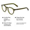 CADDIS Dogleg Reading Glasses - Heritage Green - 1.5 view 2