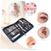 HAPINARY 26pcs Professional Manicure Kit Large Nail Clippers Straight Nail Clipper Files for Women Men view 2
