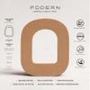 Podern Skin Tone Set - Reusable Omnipod Cover - Slim, Low-Profile, Matte Finish for Diabetic Insulin Pumps and Matching Overlay Tapes (N3) view 2