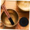 SECFOU Sound Bowl Suction Cup Leather Stick for Sound Bowl Lift Rubber Suction Tool for Meditation and Practice view 3