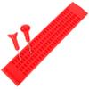 MOLUCKFU 1set Braille Writing Board Row Cell Plastic Braille Board Kit with Stylus for Blind Learning Durable Portable Essential Tool for Beginners and Teaching view 1