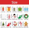 15 Pieces Christmas Cupcake Toppers Picks Merry Christmas Toothpick Flags for Home Party Decor Party Supplies Favors view 4