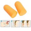 10Pairs Soft Orange Foam Ear Plugs Tapered Travel Sleep Noise Earplugs Noise Reduction For Travel Sleeping view 3