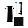 SECFOU Aluminum Alloy Tuning Forks for Sound Healing Meditation Includes Hammer Storage Bag and Durable Accessories Chakra Balancing and Stress Relief view 1