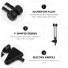 SECFOU Aluminum Alloy Tuning Forks for Sound Healing Meditation Includes Hammer Storage Bag and Durable Accessories Chakra Balancing and Stress Relief view 2