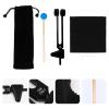 SECFOU Aluminum Alloy Tuning Forks for Sound Healing Meditation Includes Hammer Storage Bag and Durable Accessories Chakra Balancing and Stress Relief view 3