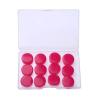 12Pcs Silicone Sleeping Ear Plugs Noise Reduction Anti Snore Sound Insulation Earplug Sleep Protection Reusable Plugs(Wine Red) view 1