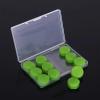 12Pcs Silicone Sleeping Ear Plugs Noise Reduction Anti Snore Sound Insulation Earplug Sleep Protection Reusable Plugs(Wine Red) view 4