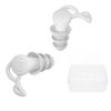 3 Layer Anti Noise Silicone Reusable Earplugs Waterproof Swimming Ear Plugs Sleeping Diving Surf Soft Comfort Protector(White) view 3
