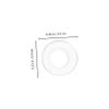 HAPINARY 2 Packs Glasses Nose Pads Set Eyeglass Pads for Glasses Plastic Convex Gaskets Fixing Screws for Material view 3