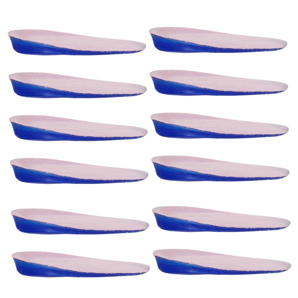 minkissy 6pairs U-Shaped Gel Heel Cups for Foot Care Lightweight Heel Cushions for Comfortable Support