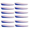 minkissy 6pairs U-Shaped Gel Heel Cups for Foot Care Lightweight Heel Cushions for Comfortable Support view 1