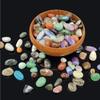 100Pcs+ (0.7lb) Bulk Gemstones and Crystals Set,25Types Tumbled Polished Stones Crystals for Jewelry Making,Chakra Stones Rocks and Minerals (0.7lb/100-120pcs) view 1