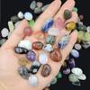 100Pcs+ (0.7lb) Bulk Gemstones and Crystals Set,25Types Tumbled Polished Stones Crystals for Jewelry Making,Chakra Stones Rocks and Minerals (0.7lb/100-120pcs) view 3