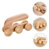 COLLBATH Wooden Massage Roller for Muscle Relief U-Shape Manual Massager with Rollers Portable Back Massager for Improved Circulation and Pain Reduction view 2