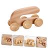 COLLBATH Wooden Massage Roller for Muscle Relief U-Shape Manual Massager with Rollers Portable Back Massager for Improved Circulation and Pain Reduction view 4