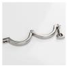 ZLHBQS Stainless Steel 1 PCS Sanitary Fitting Tri Clamp Stainless Steel 304 Pipe clamp Hygienic Grade 19 25 32 38 C Clamp Brewing Tool(K50.5) view 3