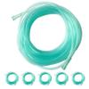 Each 32.8 ft, Total 5 Pack, 6-Channel Crush Resistant Oxygen Tubes, Universal End Connectors, Medical Grade Material view 1
