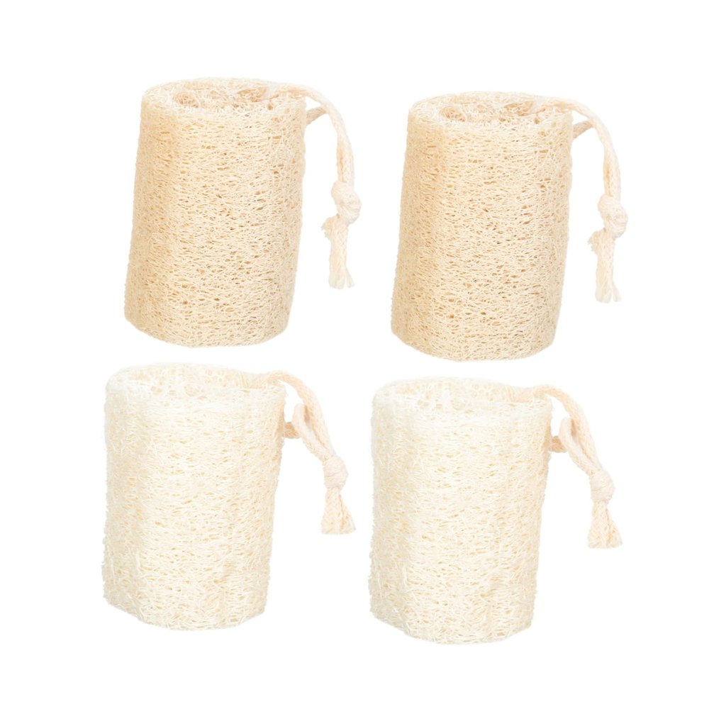 Ipetboom 8pcs Loofah Sponge Dish Cleaning Brush Eco-friendly Kitchen Sponges Non-scratch Scrub Brush