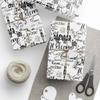 Realtor Wrapping Paper, Family Wrapping Paper Roll, First Home Owner Gifts Wrapping Paper Roll view 1