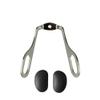 10 Pieces Metal Eyeglass Nose Pads Plastic Acetate Optical Frame Accessories 1109(with Black Nose pad) view 1